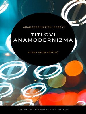 cover image of Anamodernistički Titlovi